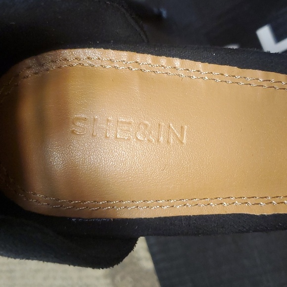 Black Suede Stiletto Heels - Picture 3 of 7